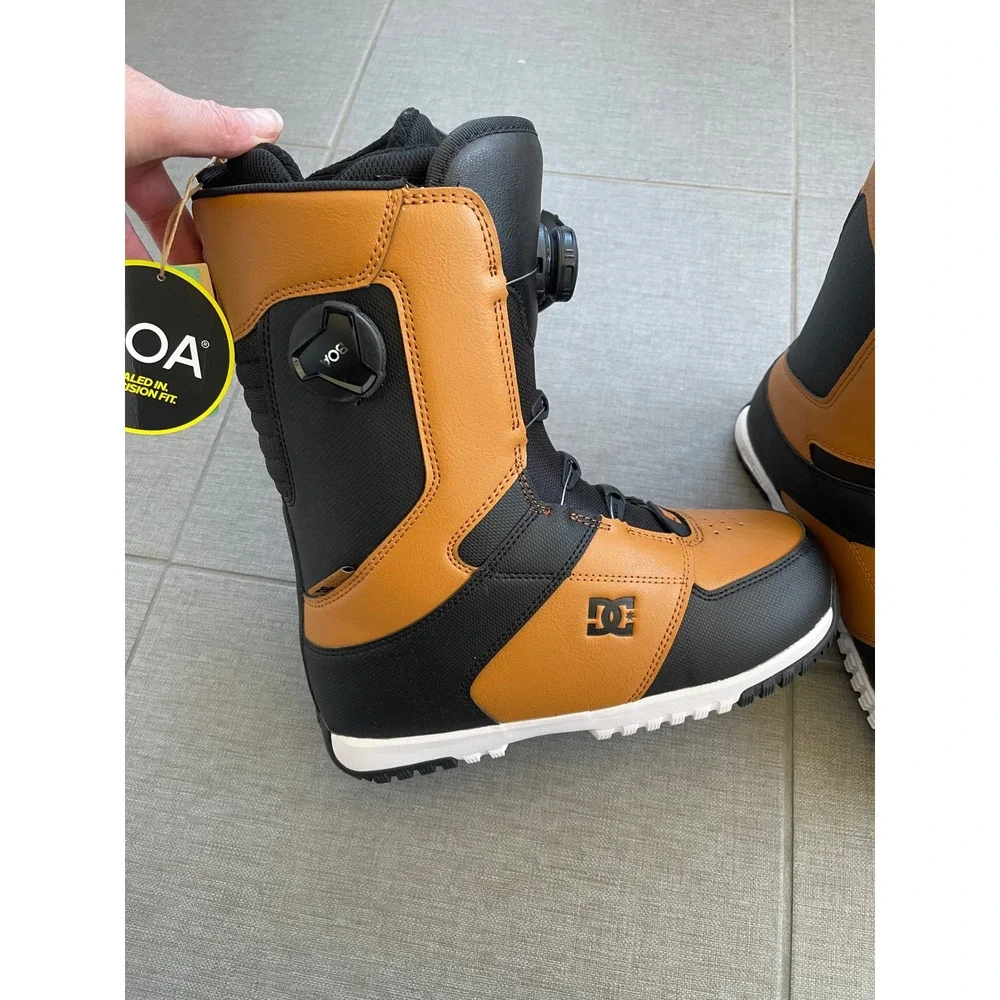DC‎ Control BOA Snowboard Boots Men's 8 Wheat Black NEW Winter Outdoors Snow